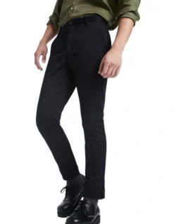 Baltic Slim Fit Chino In Black 7 Baltic Slim Fit Chino In Black -Myer Clothing Shop 175170430 175171960 4 1 720x928