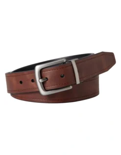 Fossil Parker Brown Reversible Belt