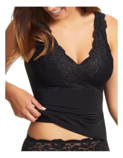 KAYSER Helen Micro & Lace Camisole Black -Myer Clothing Shop 224220610 224223760 3 720x928