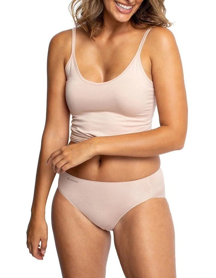 Jockey Next Gen High Cut Brief Beige 1 Jockey Next Gen High Cut Brief Beige