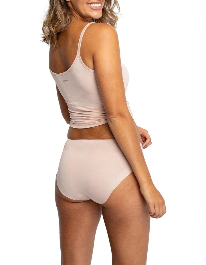 Jockey Next Gen High Cut Brief Beige 2 Jockey Next Gen High Cut Brief Beige - Image 2