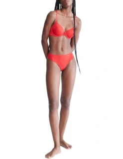 Calvin Klein Invisibles Thong Brief In Red -Myer Clothing Shop 282163960 3 720x928