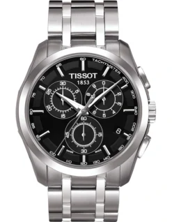 Tissot Couturier Chronograph T0356171105100 Watch In Black