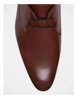 Callum Tan Embossed Lace Up Shoe -Myer Clothing Shop 311237560 4 1 720x928