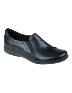 Jemima Black Leather Flats -Myer Clothing Shop 312131980 2 720x928