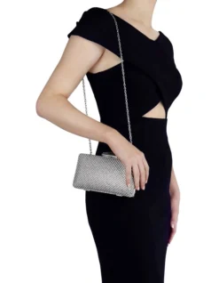 Natasha Silver Ball Mesh Clutch OB5130 13 Natasha Silver Ball Mesh Clutch OB5130 -Myer Clothing Shop 323136550 7 720x928