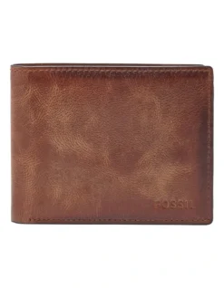 Fossil Derrick Brown Leather Wallet