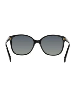 Prada PR 01OS Conceptual Black Polarised Sunglasses -Myer Clothing Shop 357786100 7 720x928