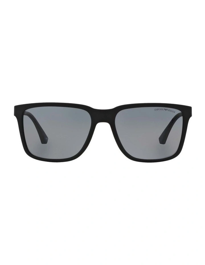 Giorgio Armani EA4047 Black Polarised Sunglasses 2 Giorgio Armani EA4047 Black Polarised Sunglasses - Image 2