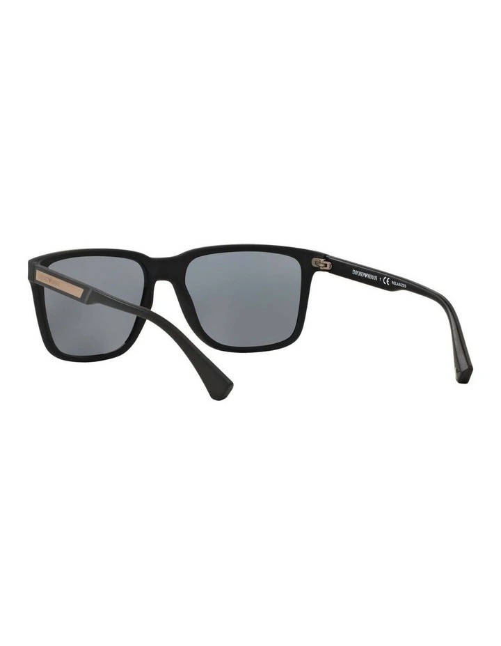 Giorgio Armani EA4047 Black Polarised Sunglasses 6 Giorgio Armani EA4047 Black Polarised Sunglasses - Image 6