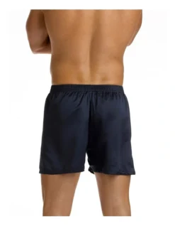 Satin Boxer Short Navy -Myer Clothing Shop 391484890 3 720x928