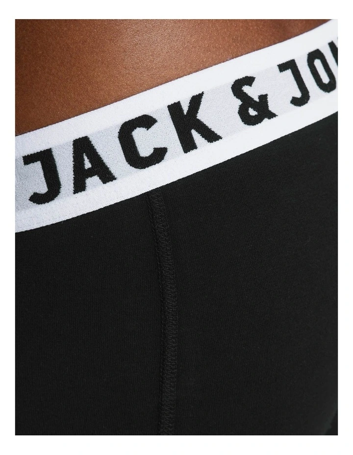 Jack & Jones Sense Trunk Black 3 Pack 4 Jack & Jones Sense Trunk Black 3 Pack - Image 4