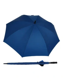 Strathhaven Golf Fibreglass Frame Navy Umbrella