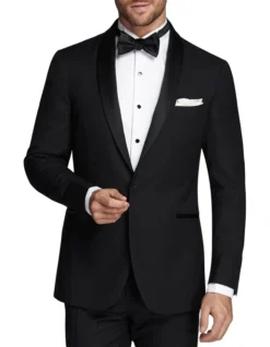 Saunders Tuxedo Jacket Black