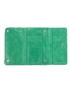 Audrey Green Leather Wallet 5 Audrey Green Leather Wallet -Myer Clothing Shop 410061700 3 1 720x928