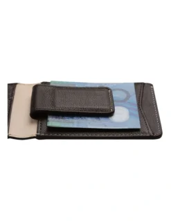 Ethan Chocolate Leather Wallet With Magnet Cash Grabber 6 Ethan Chocolate Leather Wallet With Magnet Cash Grabber -Myer Clothing Shop 410562460 3 1 720x928