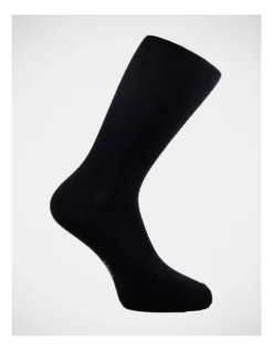 Cotton Business Sock Black -Myer Clothing Shop 423982540 3 2 720x928