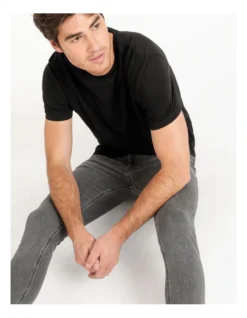 Jack & Jones Liam Original Stretch Skinny Jeans Grey -Myer Clothing Shop 435804760 5 1 720x928