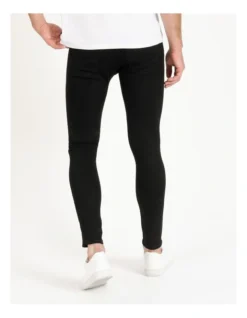 Jack & Jones Liam Original Stretch Skinny Jeans Black -Myer Clothing Shop 435804940 4 1 720x928