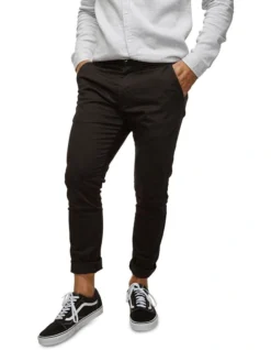 The Cuba Chino Pant Black -Myer Clothing Shop 440307100 4 720x928