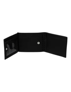 Noah Black Leather Trifold Wallet -Myer Clothing Shop 442532800 4 2 720x928