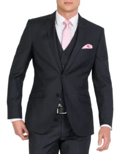 Charcoal Lounge Jacket Long