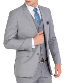 Light Grey Jacket Long -Myer Clothing Shop 463048300 3 720x928