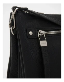 Black Multi Gusset Crossbody Bag 6 Black Multi Gusset Crossbody Bag -Myer Clothing Shop 471488410 3 720x928