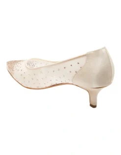 Spritz Baby Pink Satin Pump -Myer Clothing Shop 474467950 4 720x928