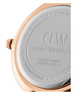 Daniel Wellington 40mm Classic St Mawes Brown/Rose Gold Leather Watch -Myer Clothing Shop 477144730 3 720x928