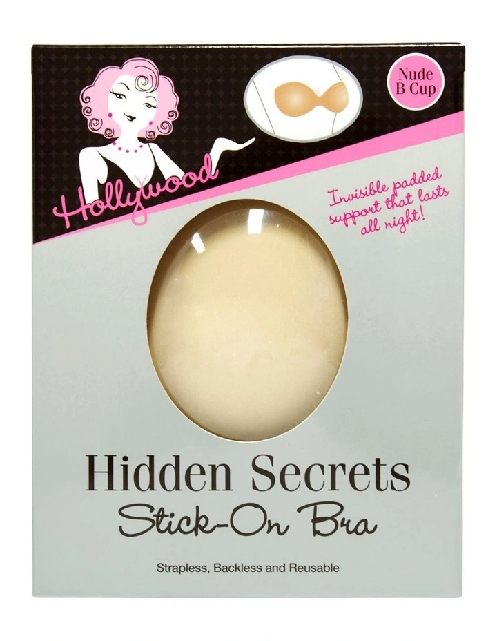 Hidden Secrets Stick-On Bra Beige 1 Hidden Secrets Stick-On Bra Beige