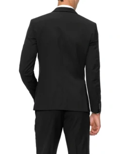 Gibson Slim Fit Black Spectre Dinner Jacket F34087 -Myer Clothing Shop 485103160 3 720x928