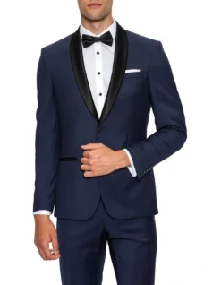 Gibson Slim Fit Navy Spectre Jacket F3614