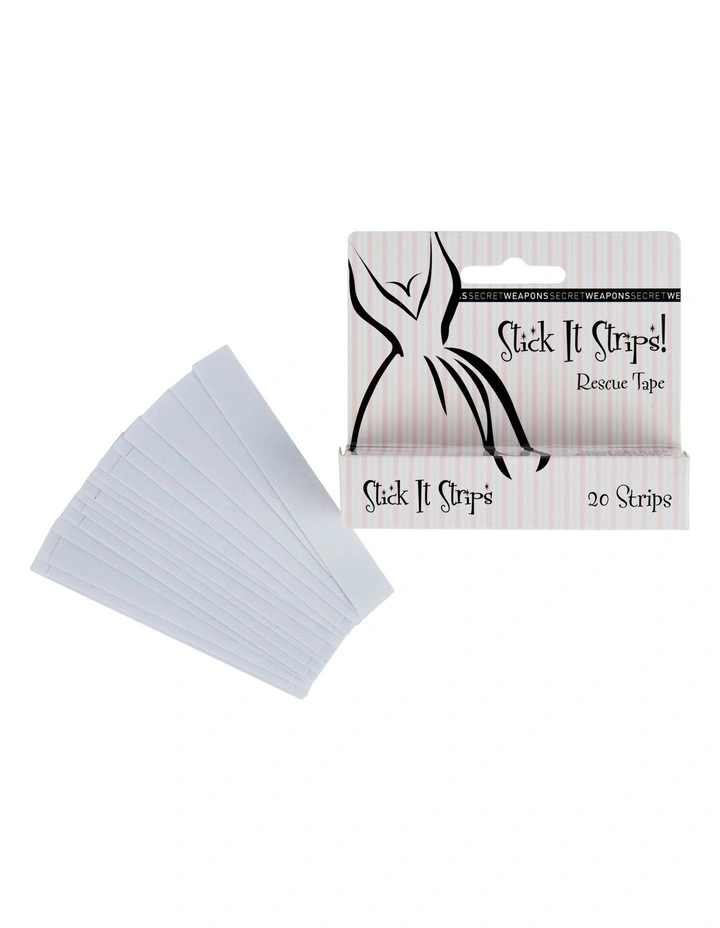 Stick It Clear Fashion Tape Strips 2 Stick It Clear Fashion Tape Strips - Image 2