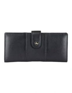 Black RFID Trifold Wallet CWI230