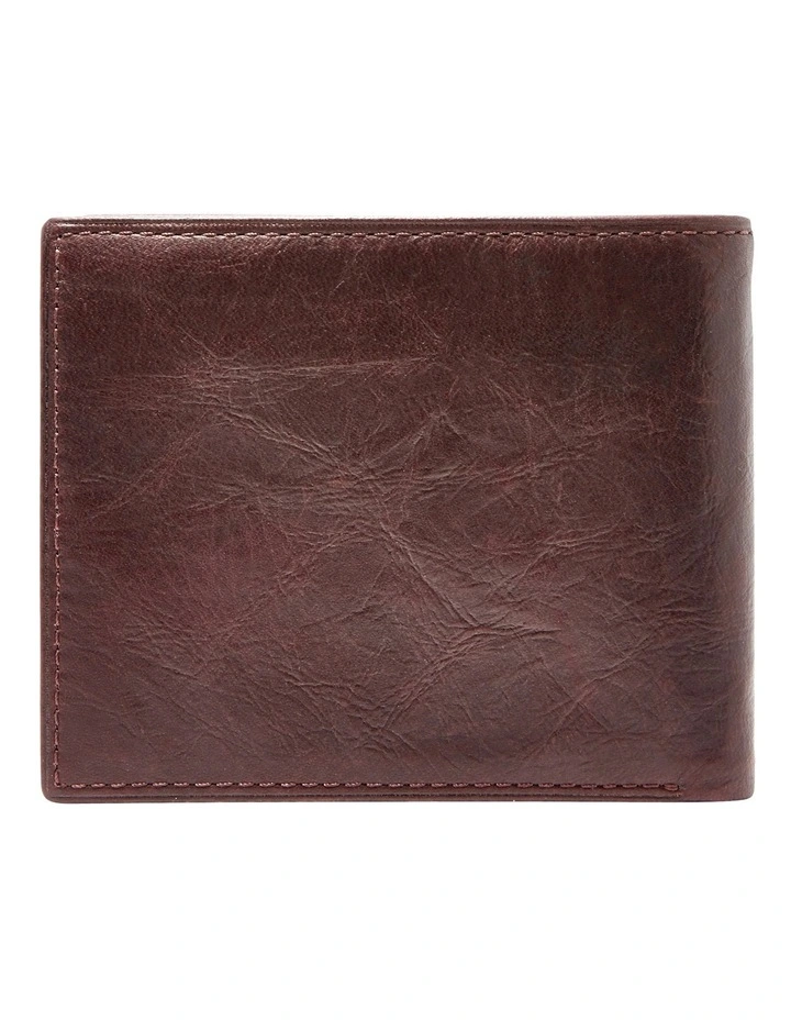 Fossil Ingram Brown Leather Bifold Wallet 4 Fossil Ingram Brown Leather Bifold Wallet - Image 4