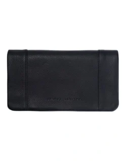 Some Type Of Love Black Leather Wallet