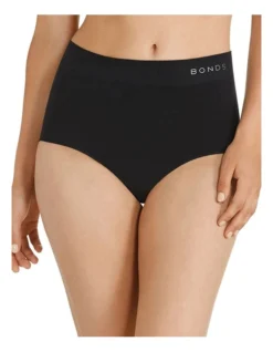 Bonds Comfy Tails Full Seamfree Brief In Black
