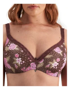 Berlei Barely There Luxe Contour Bra In Wanderlust Print YZPE