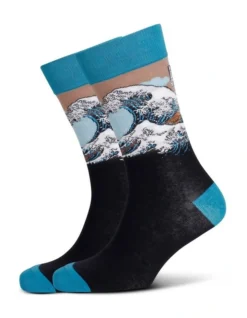 The Great Wave Sock Navy 5 The Great Wave Sock Navy -Myer Clothing Shop 510831460 3 1 720x928