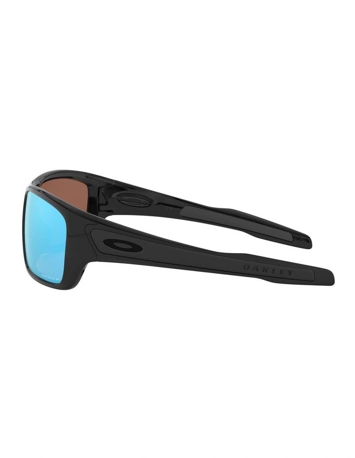 Oakley Turbine Black OO9263 Polarised Sunglasses 4 Oakley Turbine Black OO9263 Polarised Sunglasses - Image 4