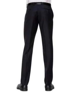 Gibson Slim Fit Navy Caper Trouser FKC020 6 Gibson Slim Fit Navy Caper Trouser FKC020 -Myer Clothing Shop 515916100 3 720x928