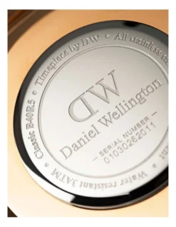 Daniel Wellington Petite Melrose 32mm Black/Rose Gold Stainless Steel Quartz Watch -Myer Clothing Shop 518623300 5 2 720x928