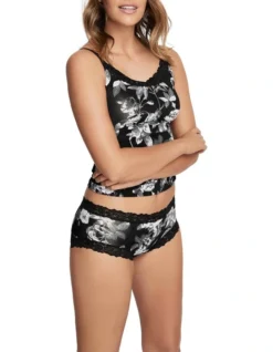 Jockey Parisienne Print Boyleg Brief Black/White