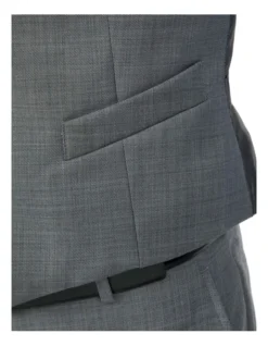 Gibson Slim Fit Grey Mighty Vest FGE645 -Myer Clothing Shop 533359810 5 720x928