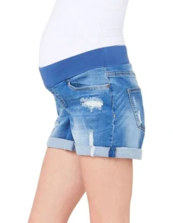 Baxter Boyfriend Short In Blue -Myer Clothing Shop 563176180 563058730 3 1 720x928