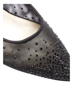 Spritz Black Satin Pump -Myer Clothing Shop 567613900 7 720x928