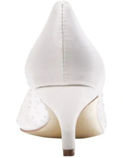 Spritz Ivory Satin Pump -Myer Clothing Shop 567613990 5 720x928