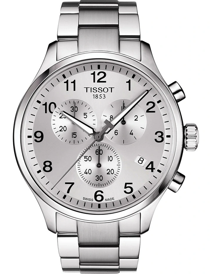 Tissot Chrono XL Classic T1166171103700 Watch In Silver 1 Tissot Chrono XL Classic T1166171103700 Watch In Silver