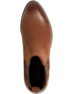 Windsor Smith Ravee Tan Heeled Chelsea Boot -Myer Clothing Shop 587967760 3 720x928